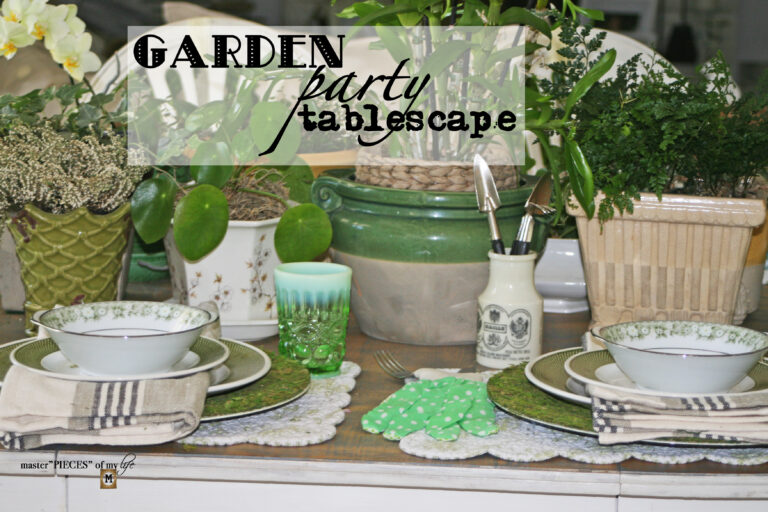 Garden Party Tablescape