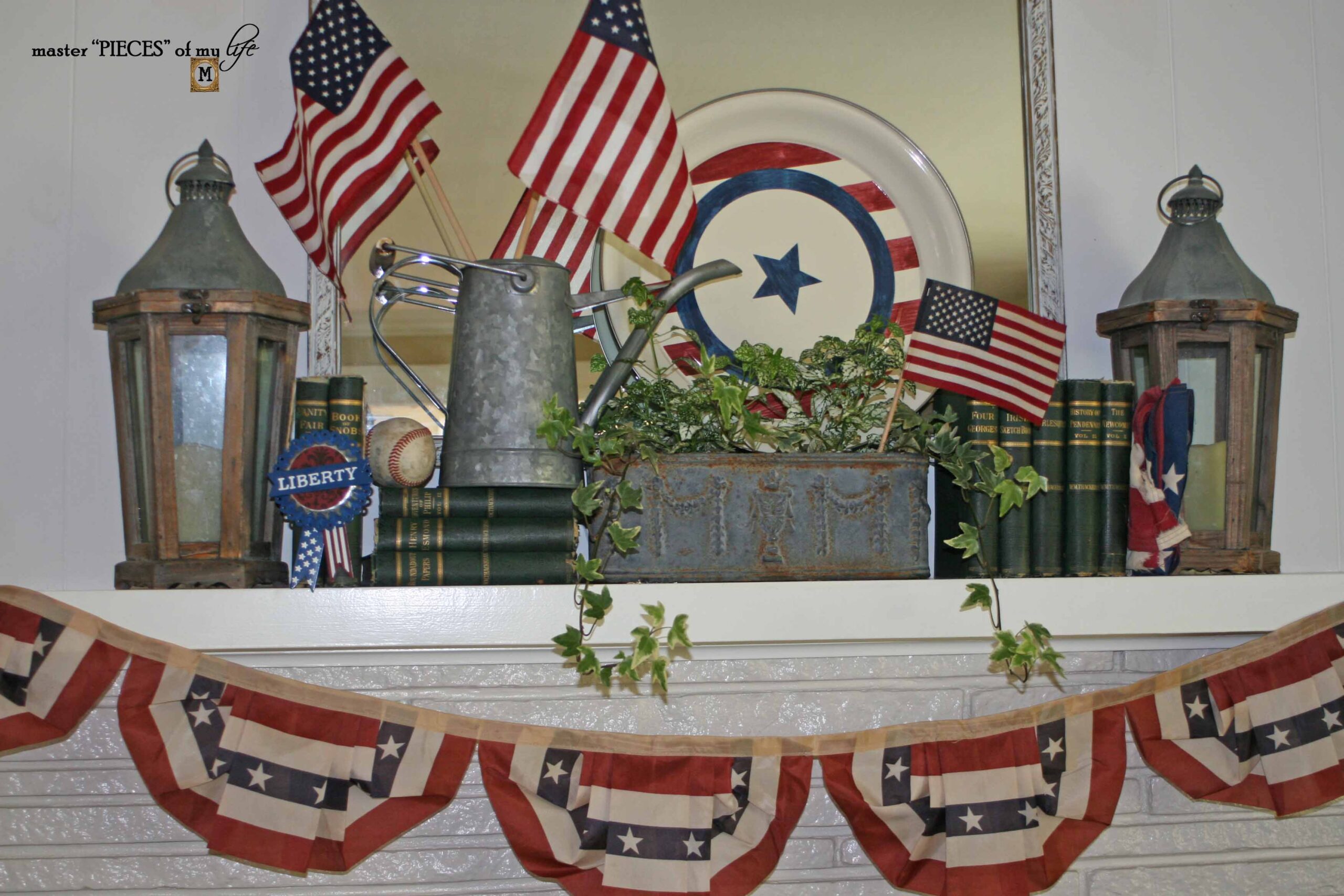 patriotic mantel