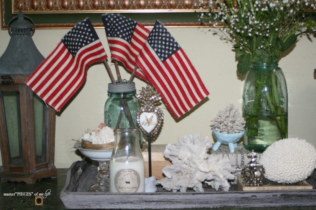 summertime patriotic decor