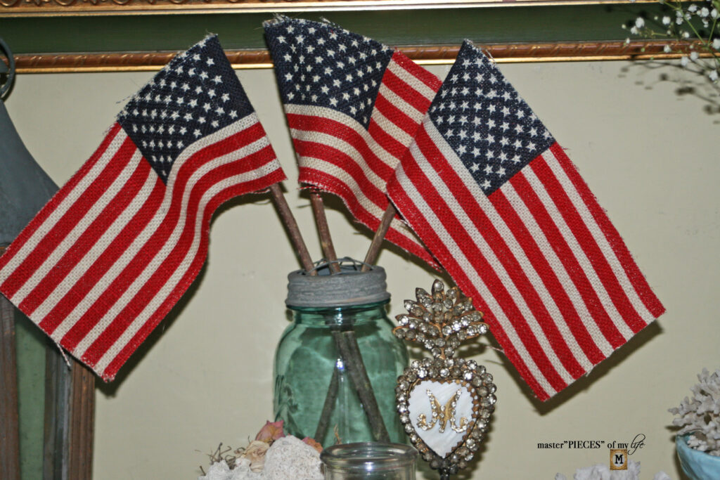 summertime patriotic decor