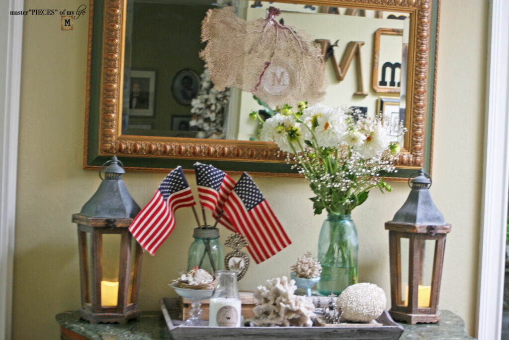 summertime patriotic decor