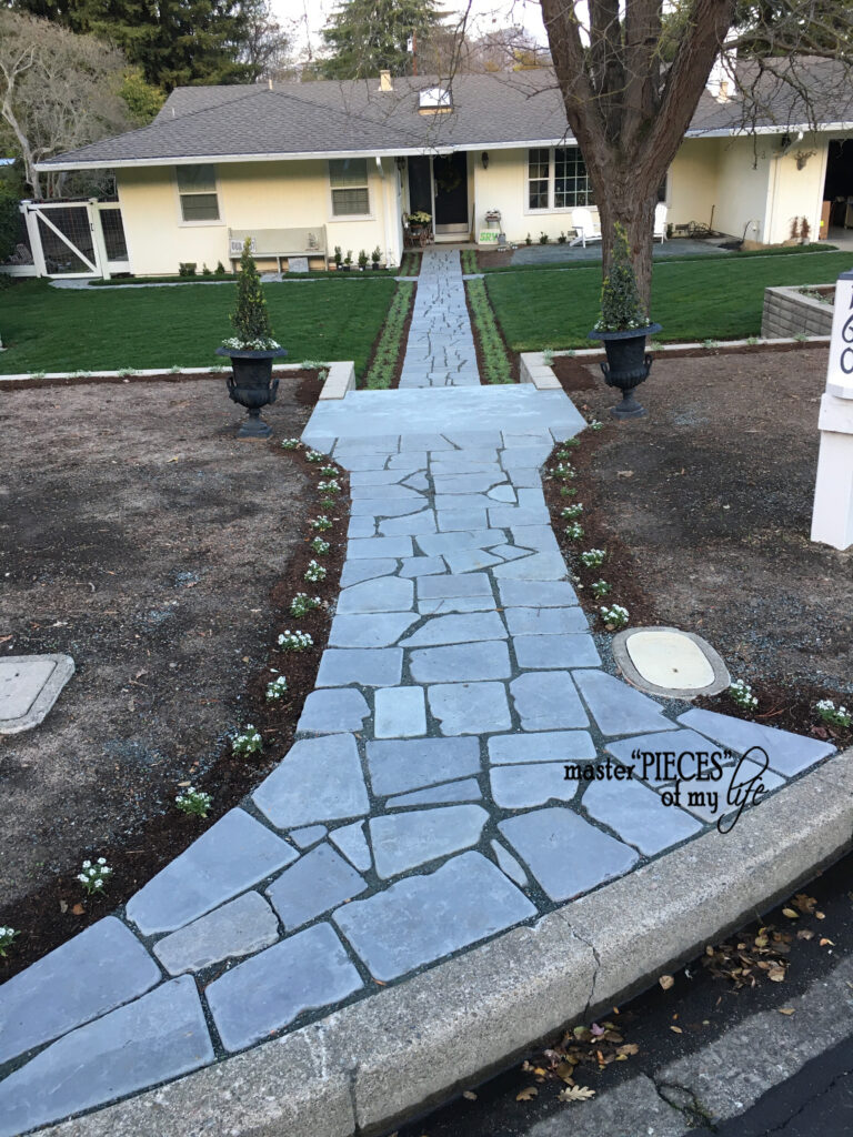 front yard remodel
