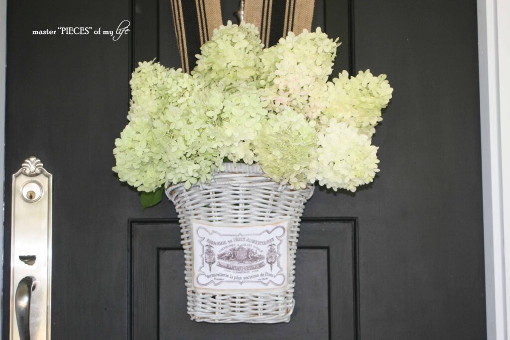 weathered baskets DIY