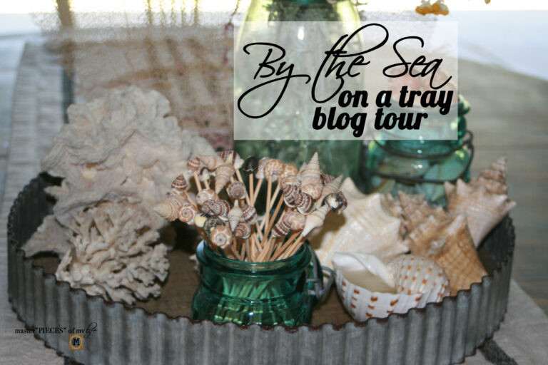 By the Sea on a tray blog tour