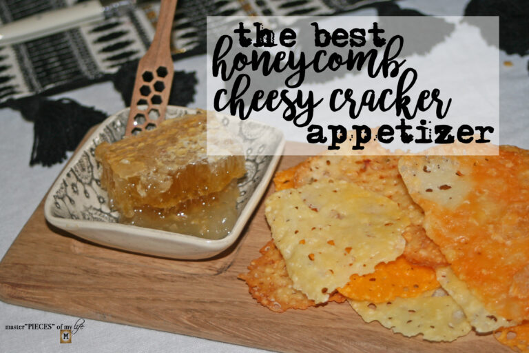 The Best Honeycomb Cheesy Cracker Appetizer Ever