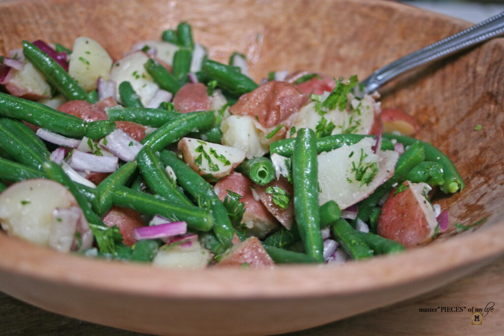 potato string bean salad
