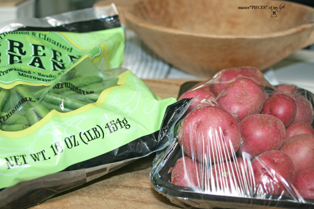 potato string bean salad