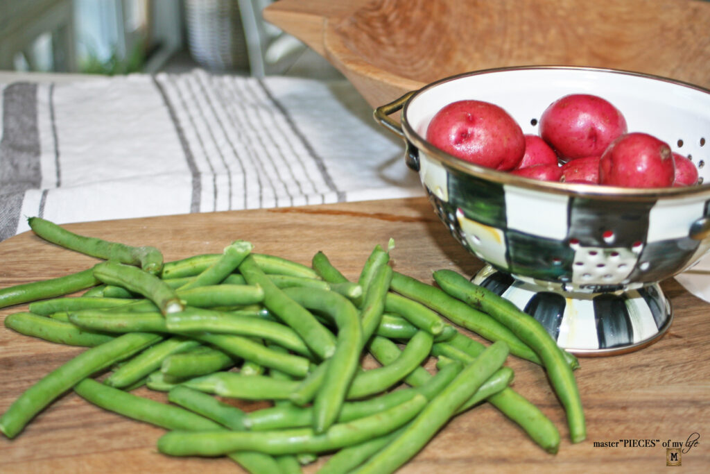 potato string bean salad