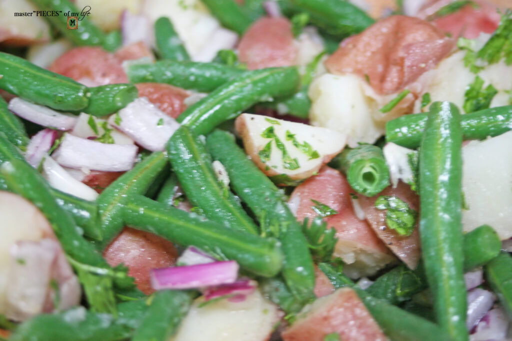 string bean & potato salad
