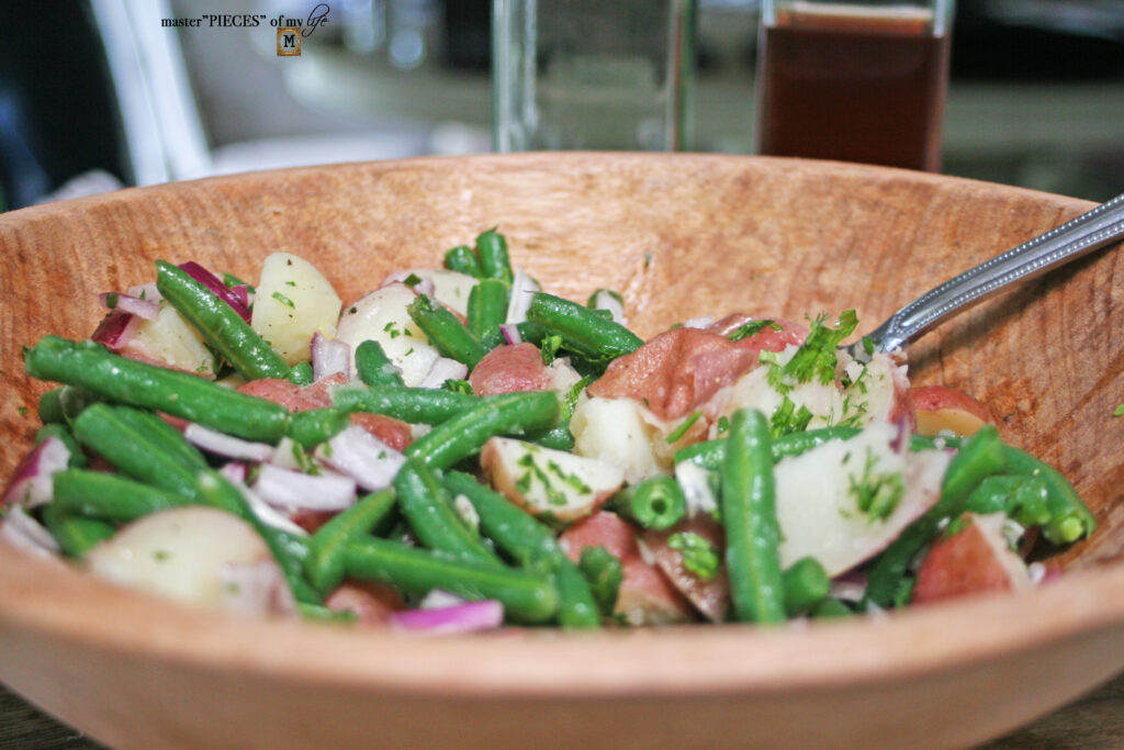 potato string bean salad