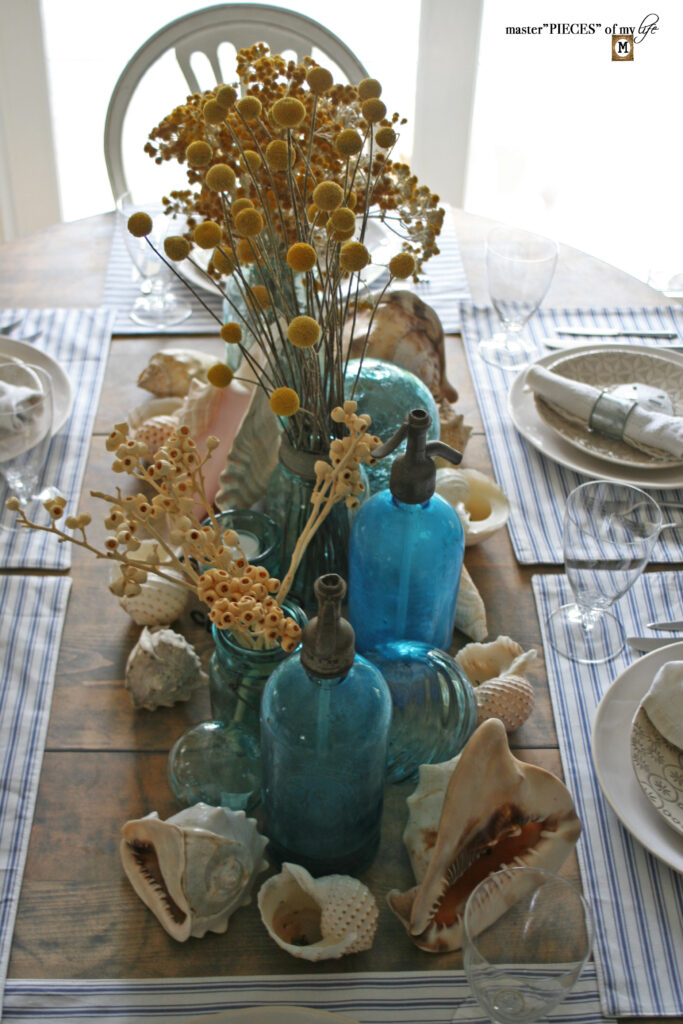 coastal tablescape