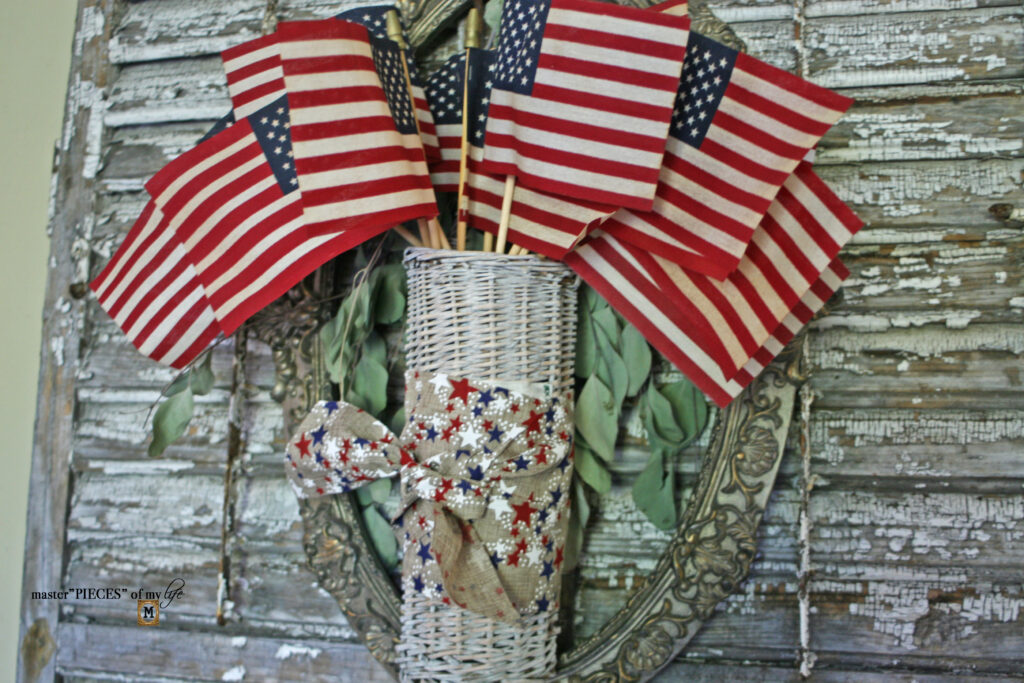 patriotic frame wreath