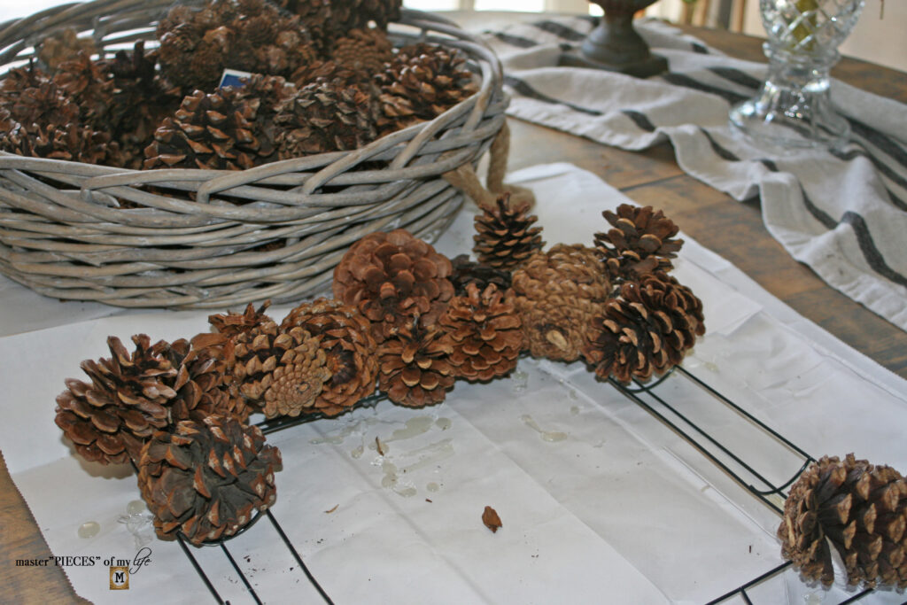 pine cone craft