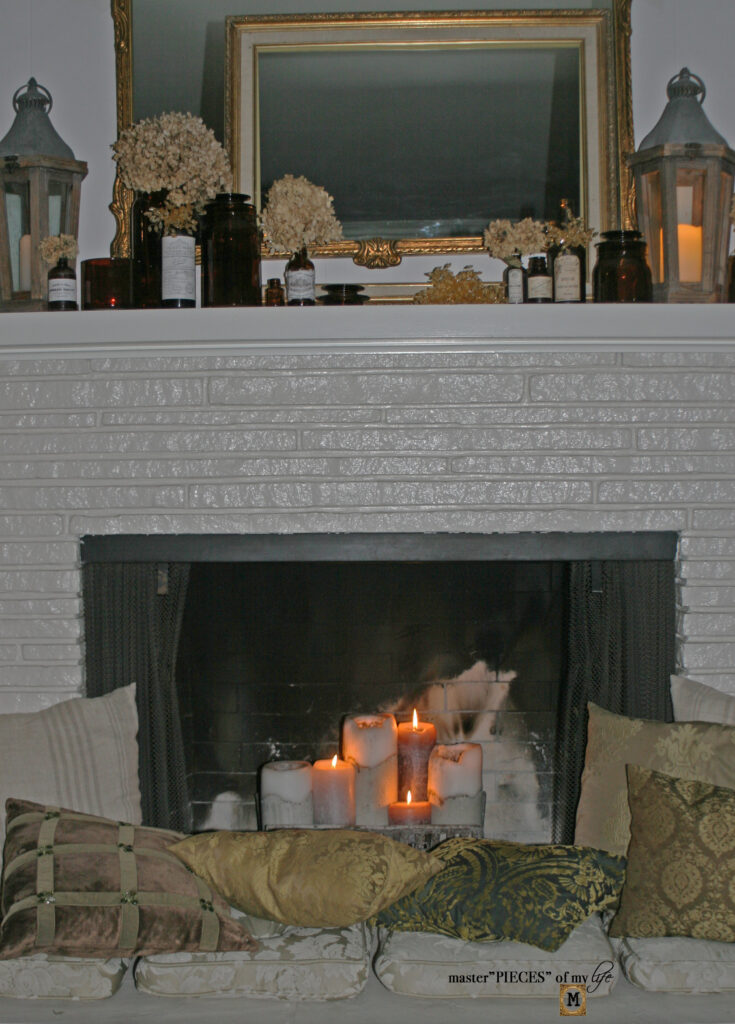 fall mantle decorations