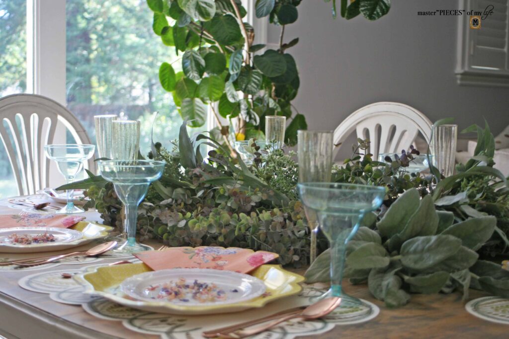 disposable tablescape