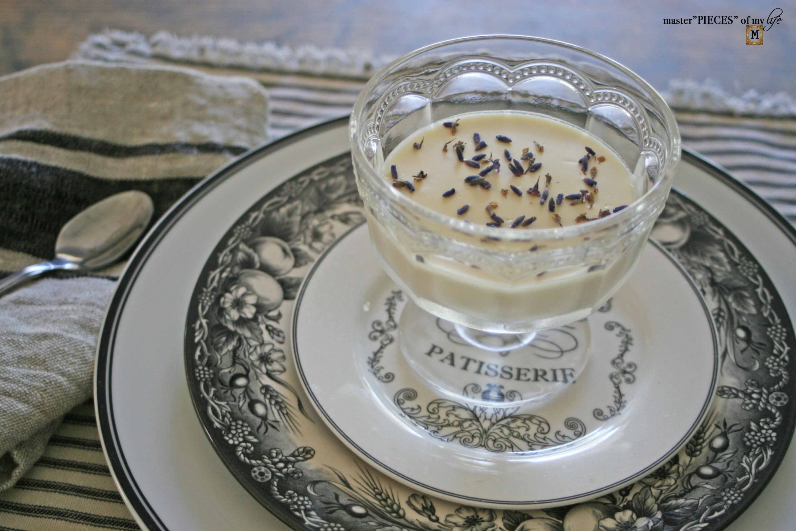 honey lavender posset
