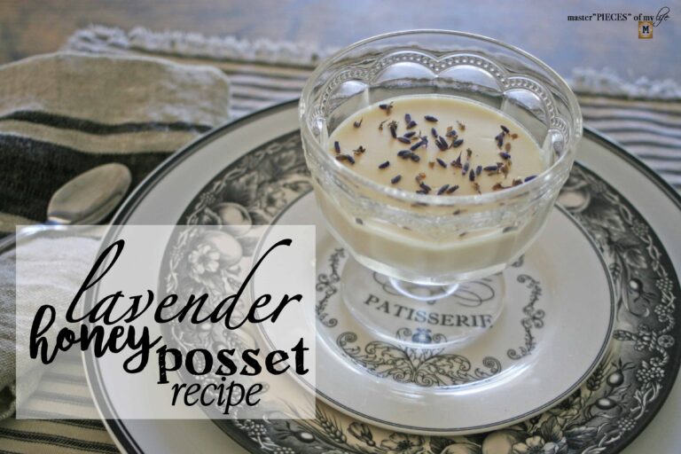 Lavender Honey Posset Recipe
