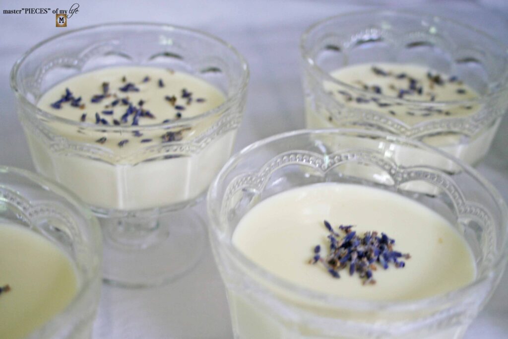 lavender dessert