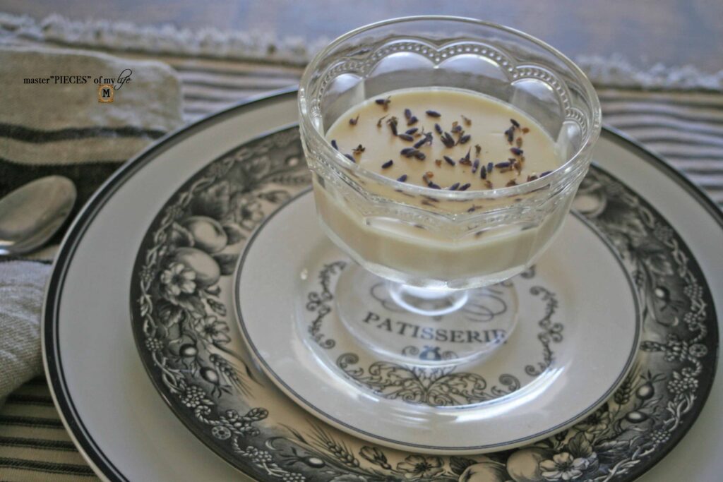 lavender honey posset