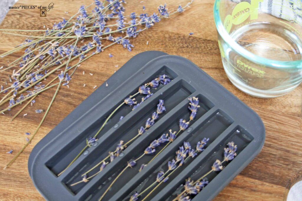 lavender ice cube molds