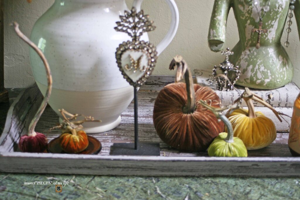 fall foyer decorating