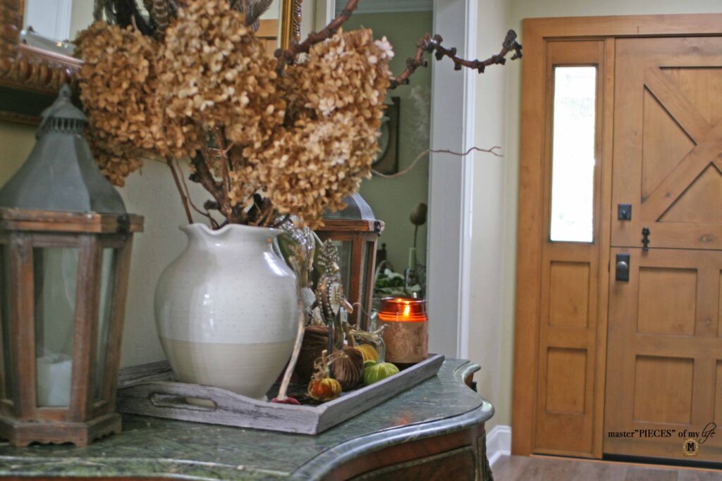 fall entry way