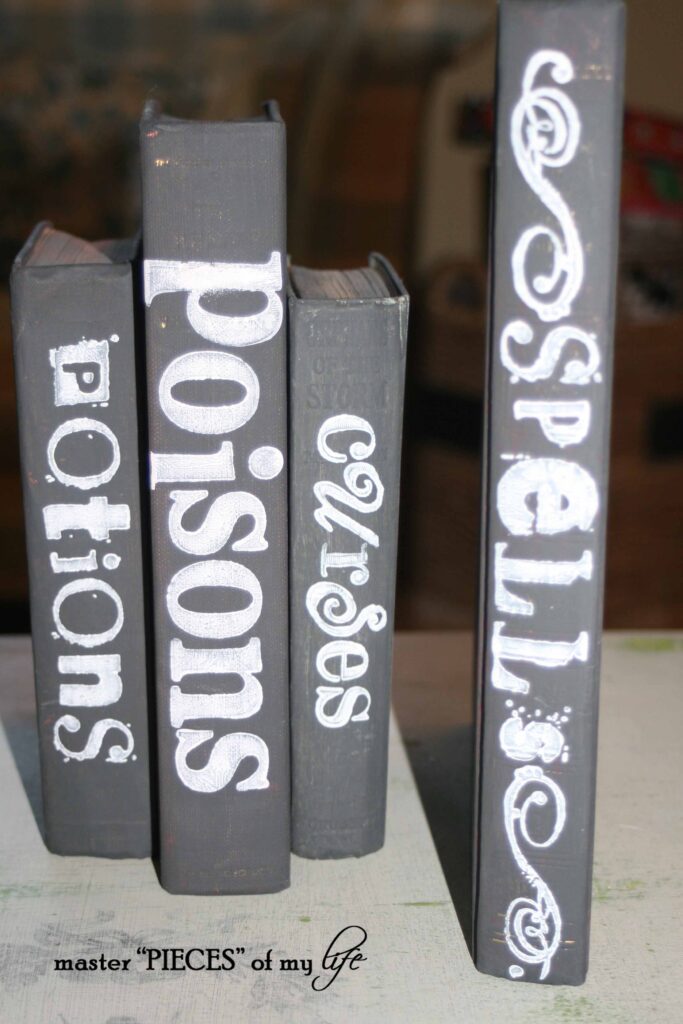 Halloween spell books