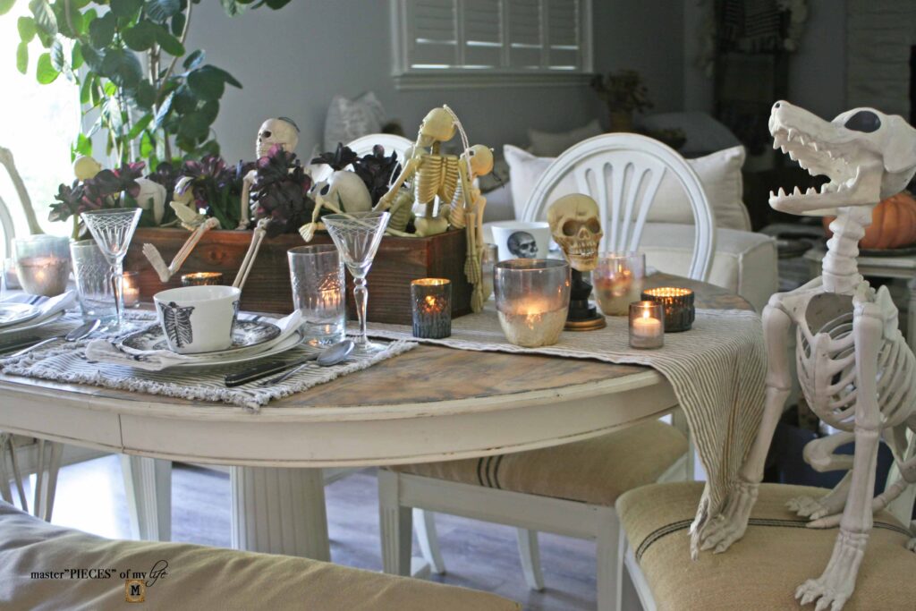 bone appetit tablescape
