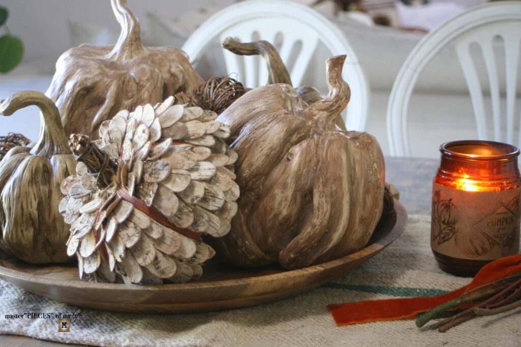 kitchen fall centerpieces