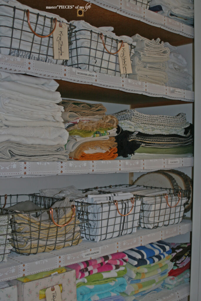 ways to organize your linen closet