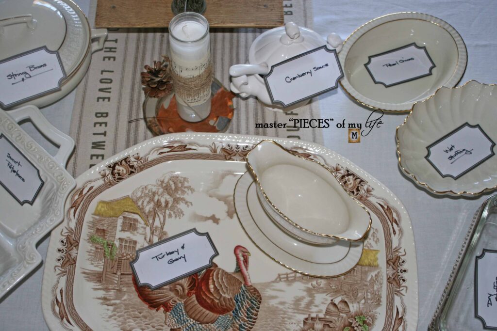 a guide to the thanksgiving table