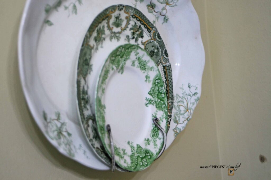 green transferware