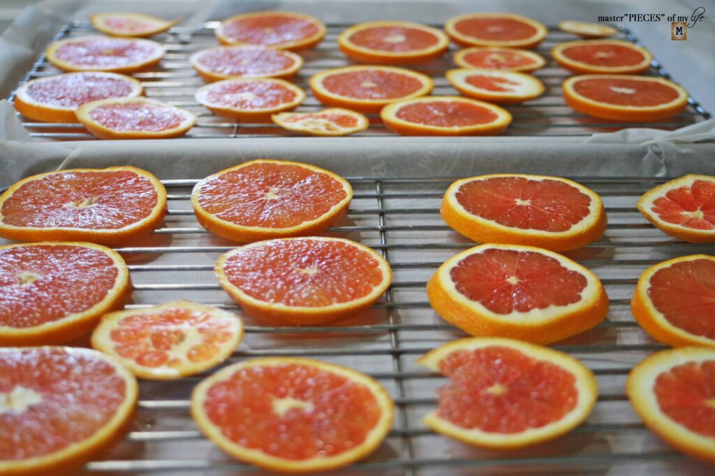 dried orange slies