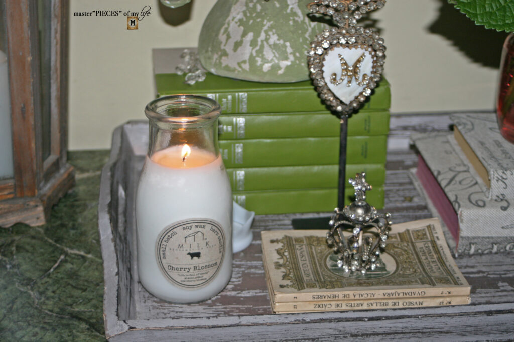 using books in home decor