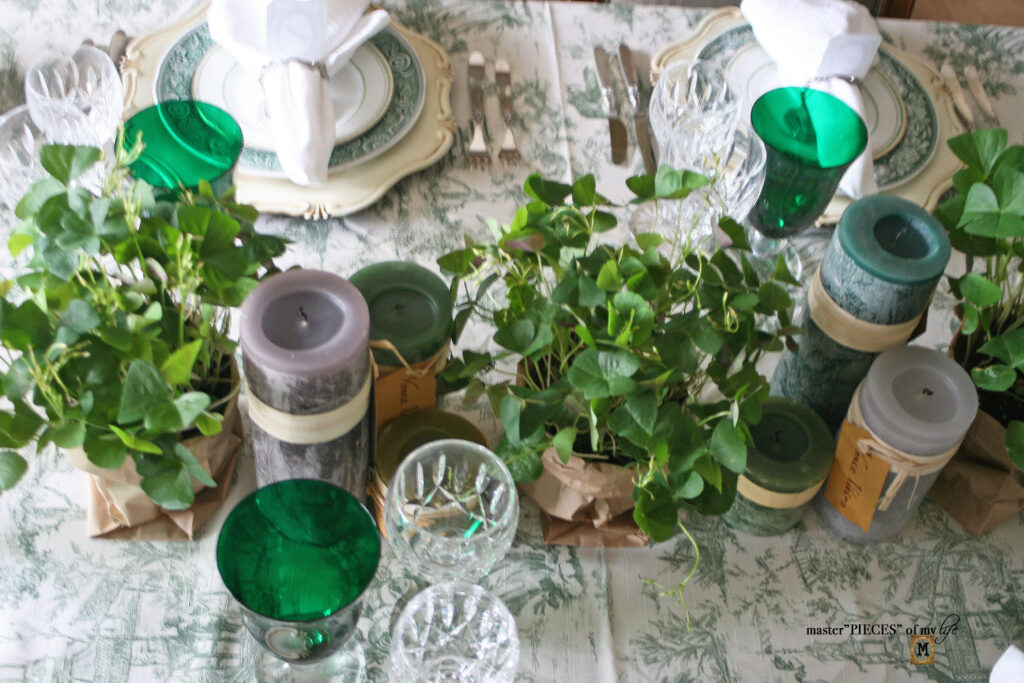 St. Patrick's day table