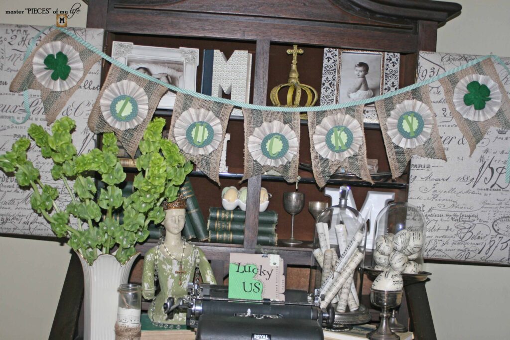 St. Patrick's day lucky banner design