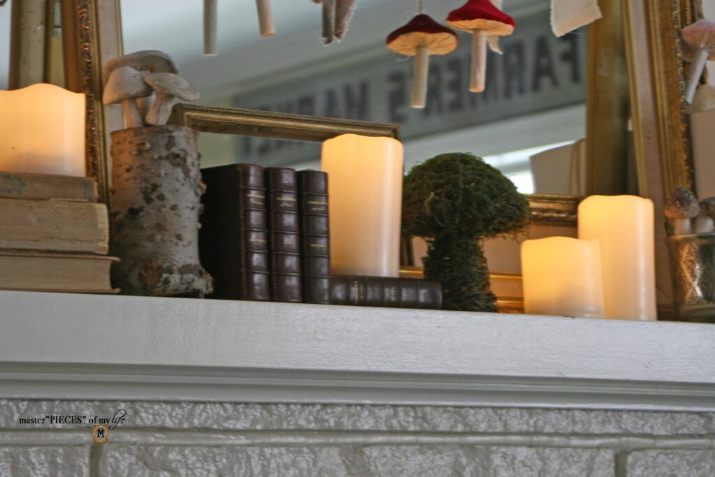 using books in home decor