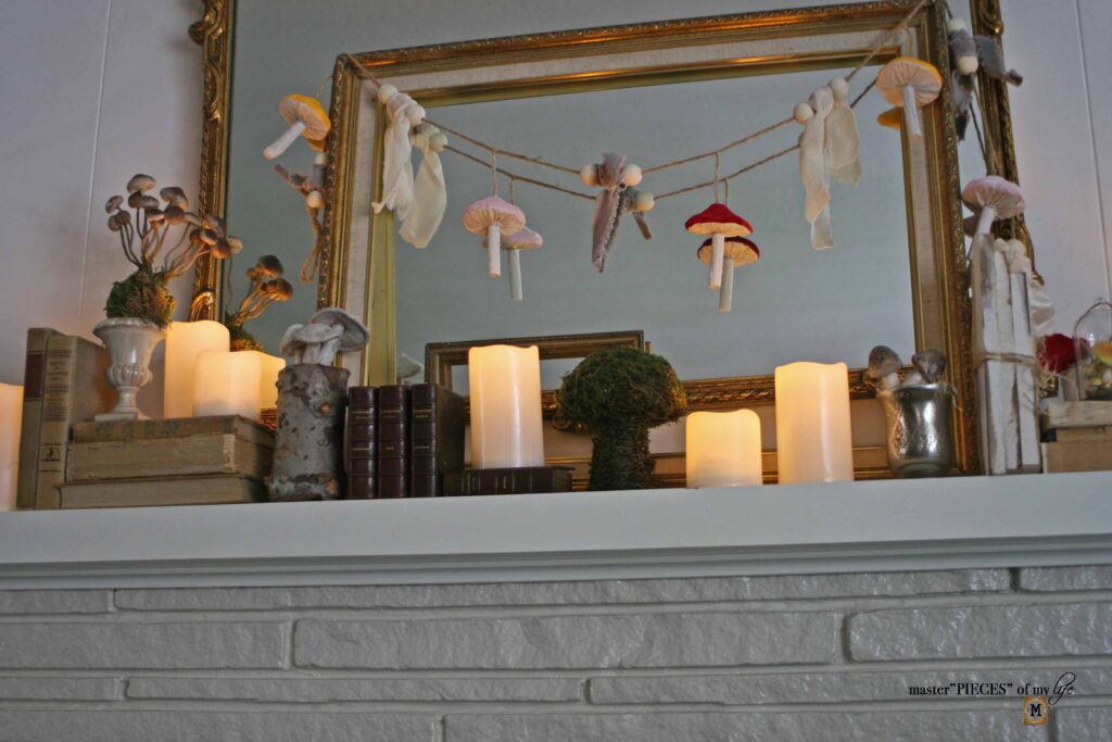 mushroom mantel; design