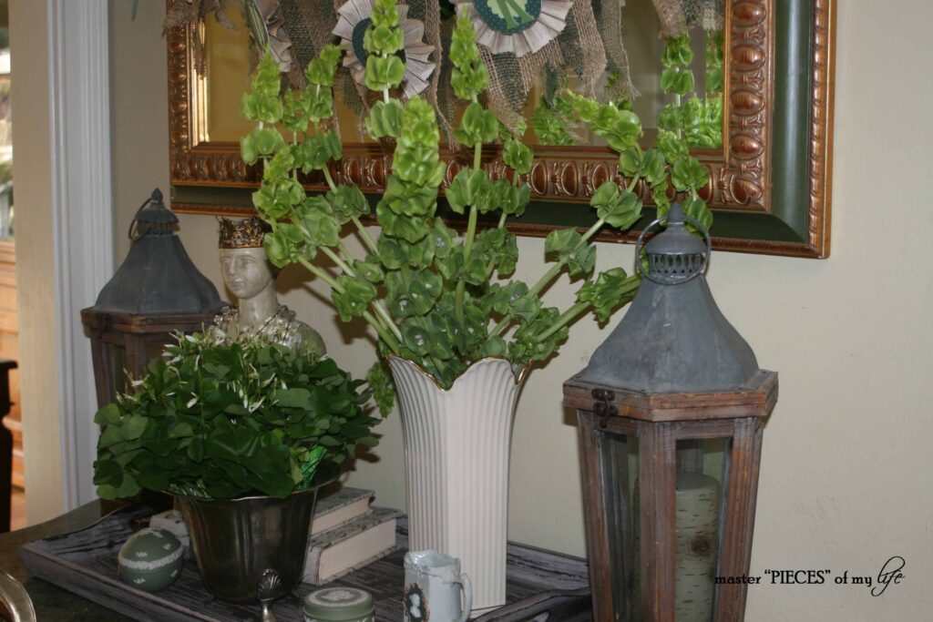 Organic St. Patricks day decor