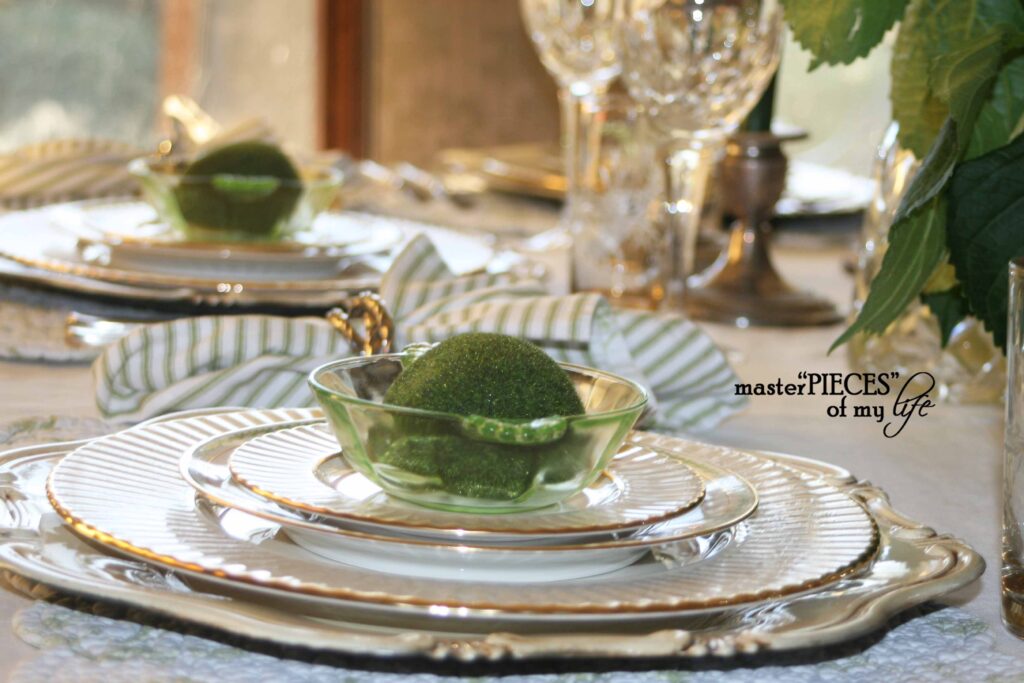 elegant St. Patrick's day table design