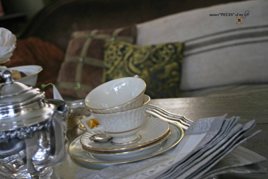 Lenox Citation Lace Tea Cups