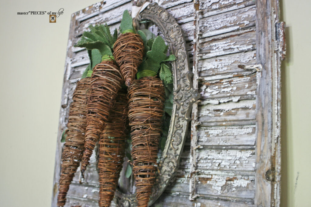 easter carrot decor