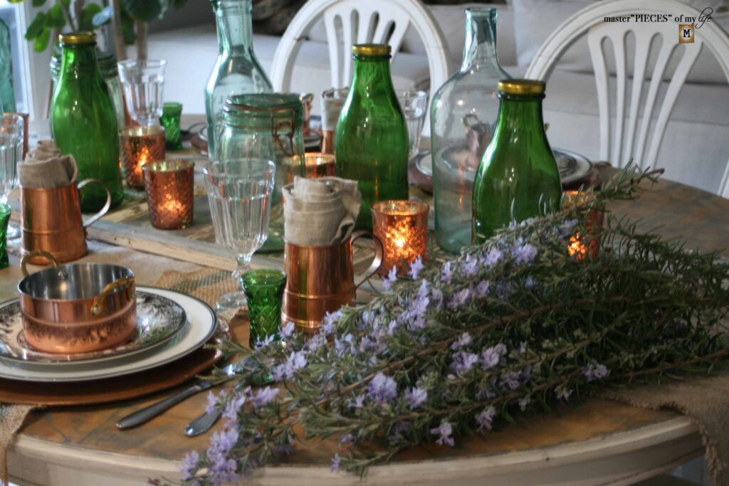 copper-y spring table 