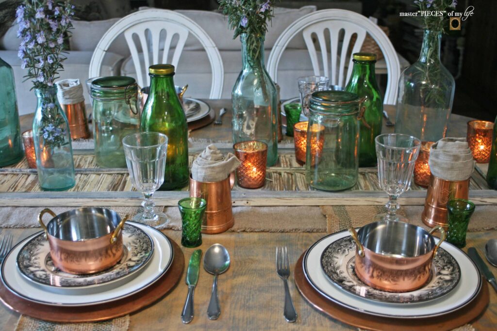 copper-y spring table 