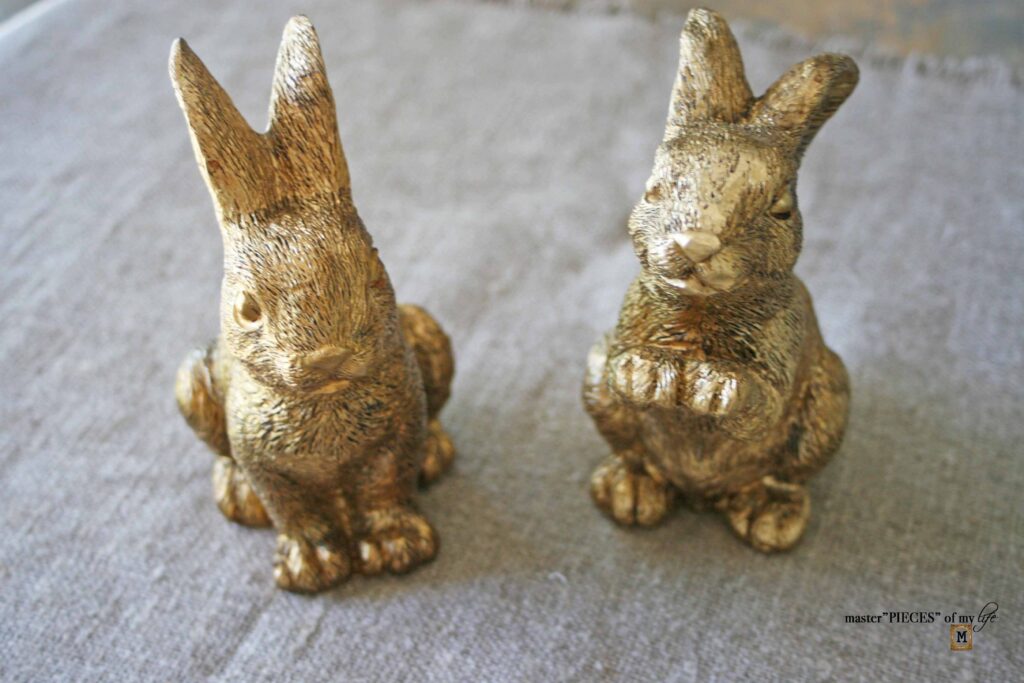 faux chocolaté bunny DIY