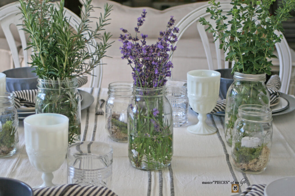 herb centerpiece