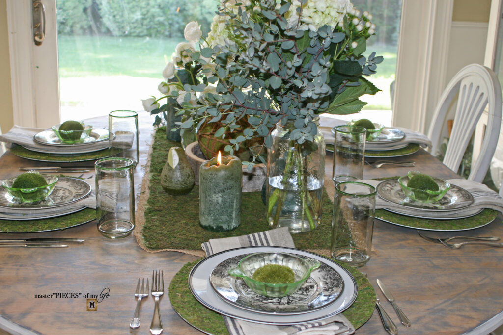 mossy table