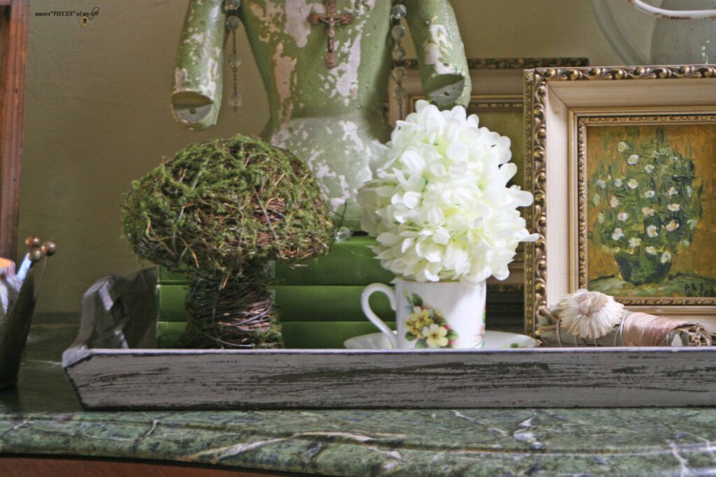spring decor styling