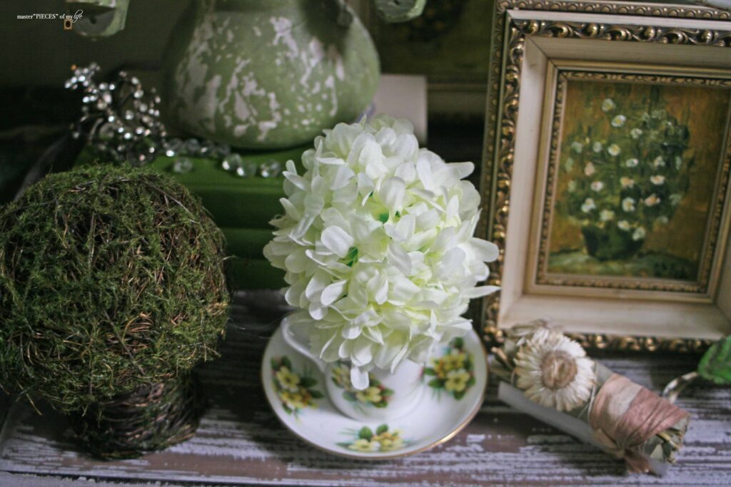 spring decor styling