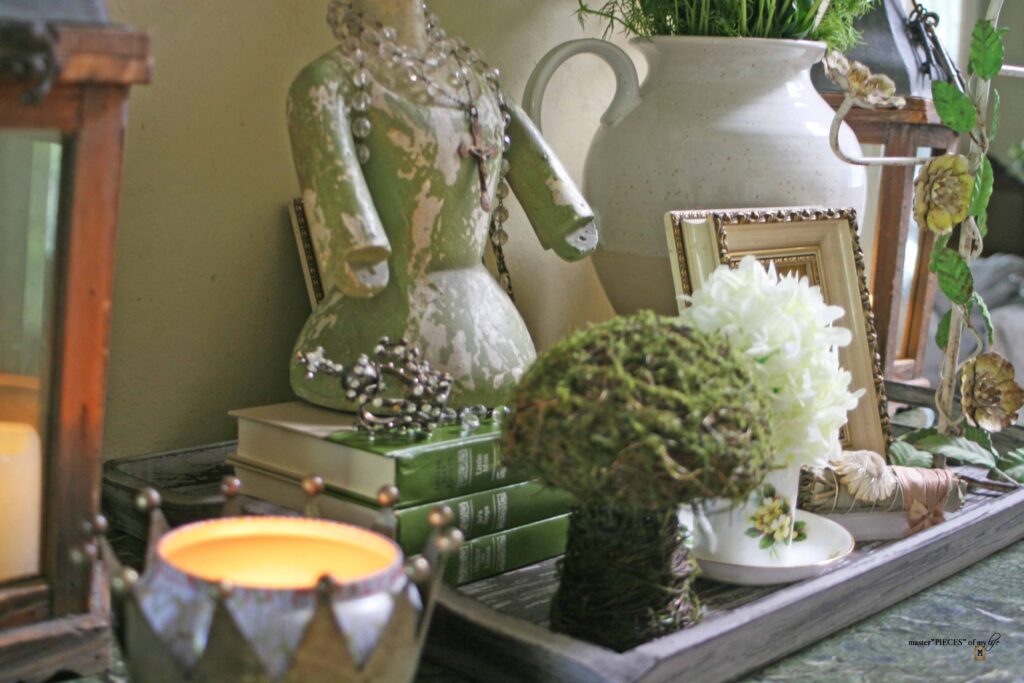 spring decor styling